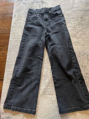 GAP Black Wide-Leg Women's Jeans